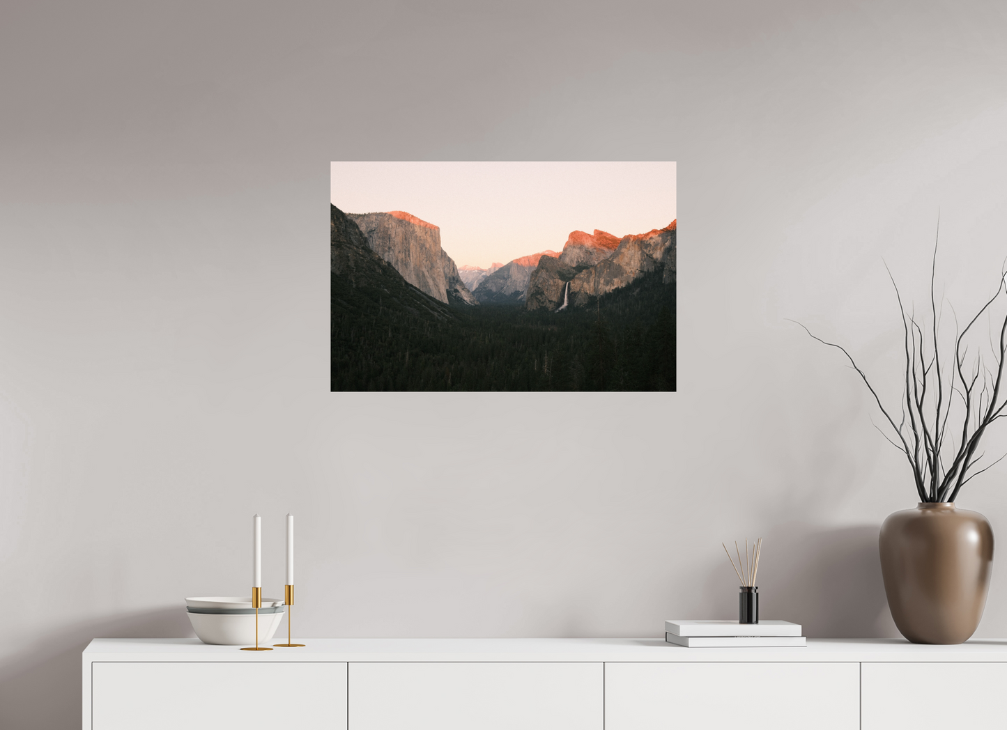 30 x 20″, Photo Print On Fuji Crystal DP II Valley View