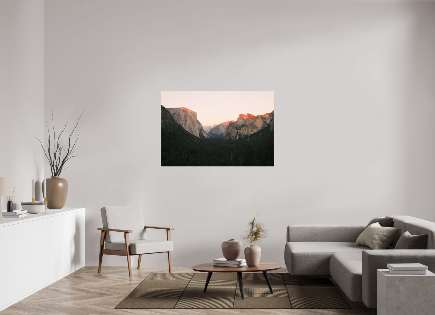 54 x 36″, Photo Print On Fuji Crystal DP II Valley View