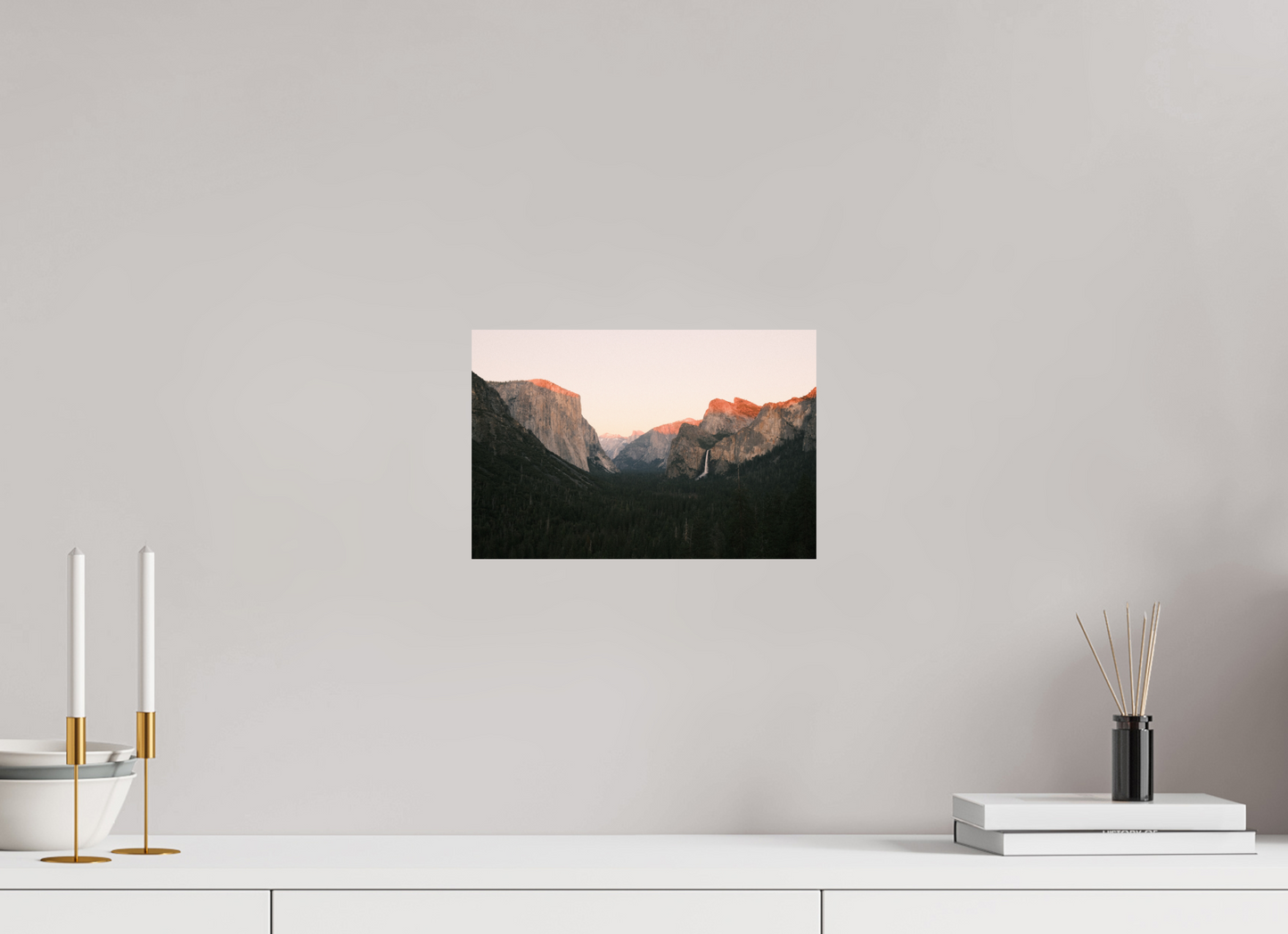 12 x 8″, Photo Print On Fuji Crystal DP II Valley View