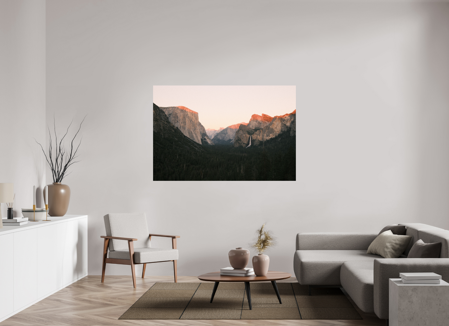 66 x 44″, Photo Print On Fuji Crystal DP II Valley View