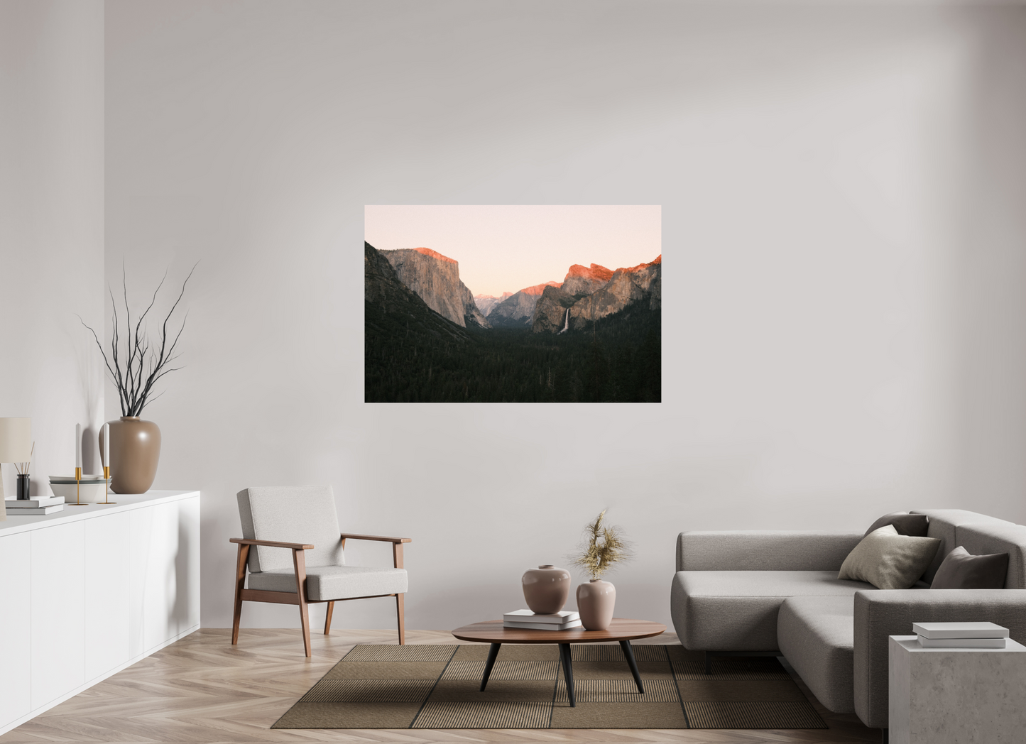 60 x 40″, Photo Print On Fuji Crystal DP II Valley View