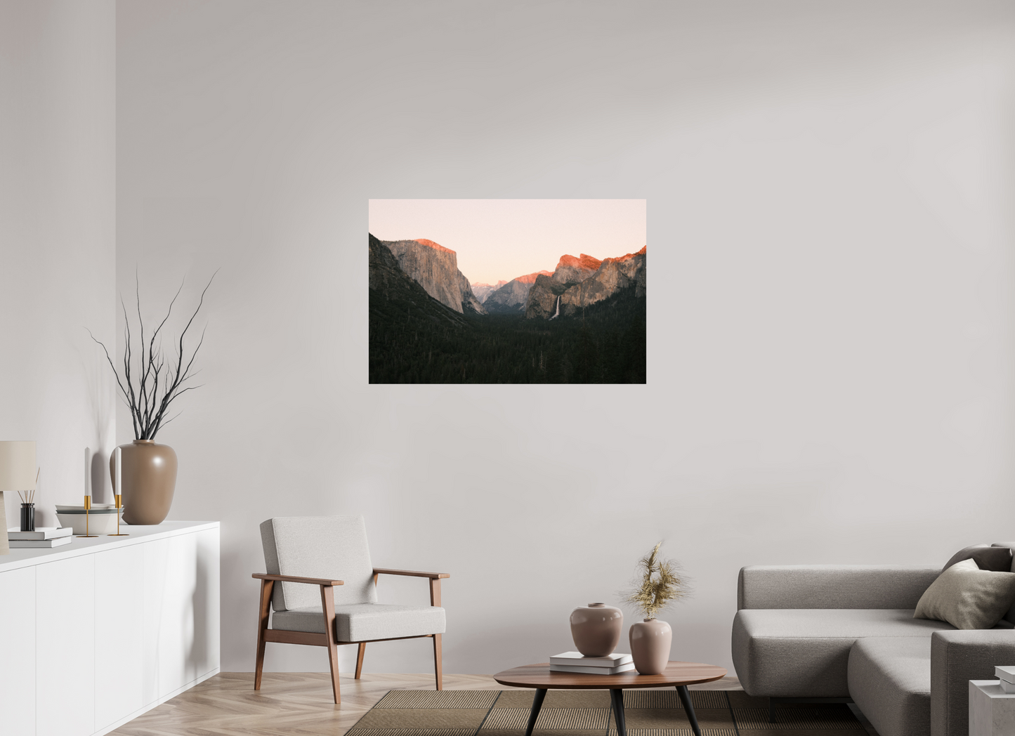 45 x 30″, Photo Print On Fuji Crystal DP II Valley View
